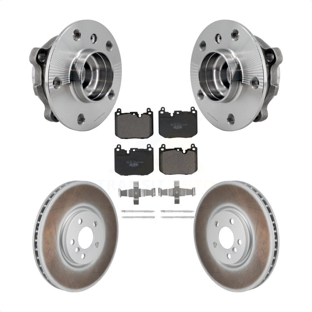 Kit de plaquettes de Rotor de frein revêtues de roulement de moyeu avant, pour Mini Cooper Countryman Clubma