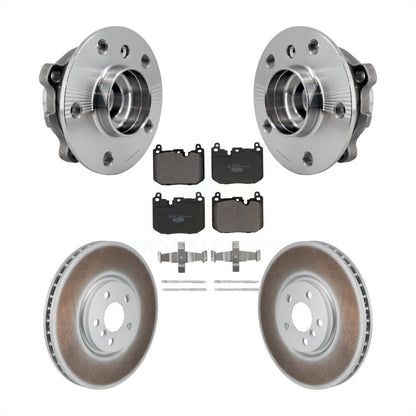 Kit de plaquettes de Rotor de frein revêtues de roulement de moyeu avant, pour Mini Cooper Countryman Clubma