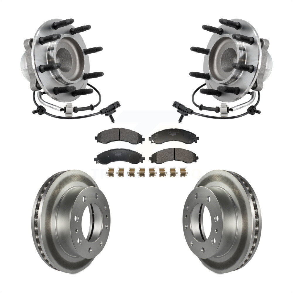 Kit de plaquettes de Rotor de frein, manteau de roulement de moyeu avant, pour GMC Savana 2500 Chevrolet Expres