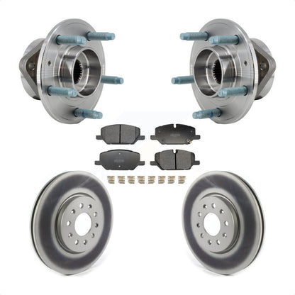 Kit de Rotor et de plaquettes de frein revêtus de roulement de moyeu avant, pour Chevrolet Equinox GMC Terrai