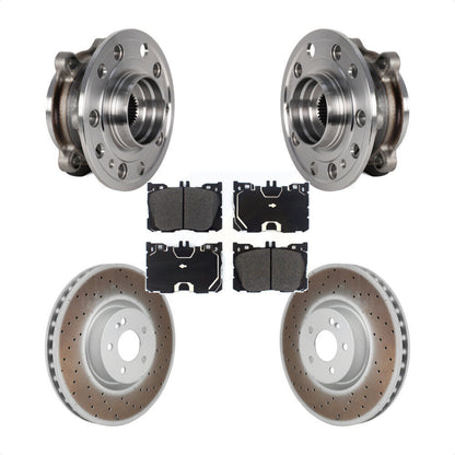 Kit de plaquettes de Rotor de frein, roulement de moyeu avant, pour Mercedes-Benz C43 AMG GLC43 E45