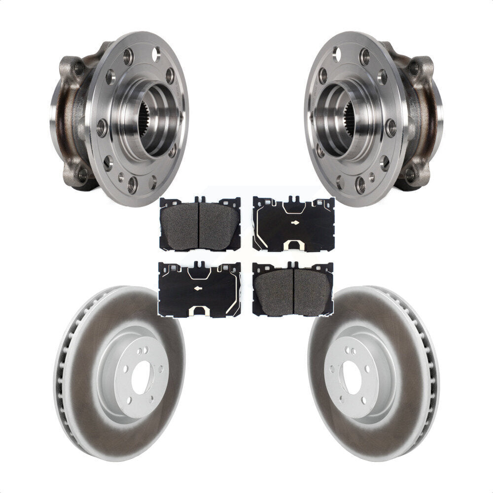 Kit de plaquettes de Rotor de frein, roulement de moyeu avant, pour Mercedes-Benz C43 AMG GLC43 E45