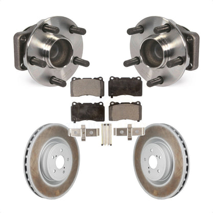 Ensemble de roulement de moyeu avant, Rotor de frein et Kit de plaquettes pour Subaru BRZ Toyota 8