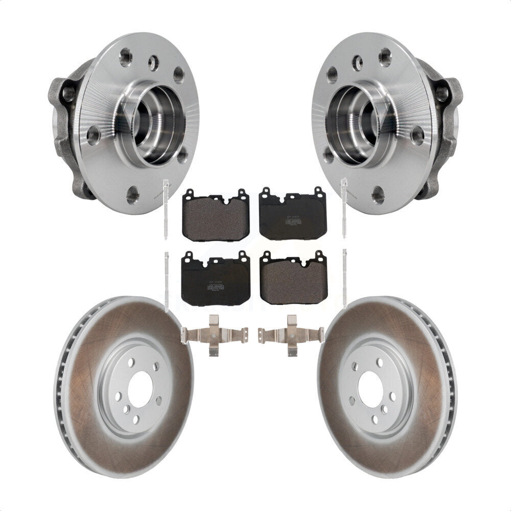 Kit de plaquettes de Rotor de frein revêtues de roulement de moyeu avant, pour Mini Cooper Countryman Clubma
