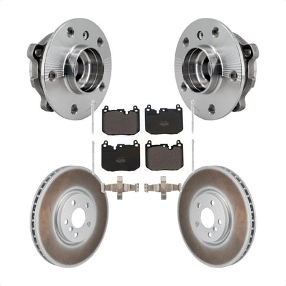 Kit de plaquettes de Rotor de frein revêtues de roulement de moyeu avant, pour Mini Cooper Countryman Clubma