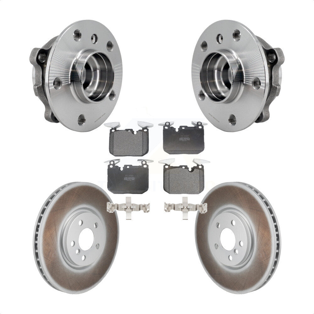 Kit de rotor et de plaquettes de frein revêtus de roulement de moyeu avant, pour Mini Cooper John Works