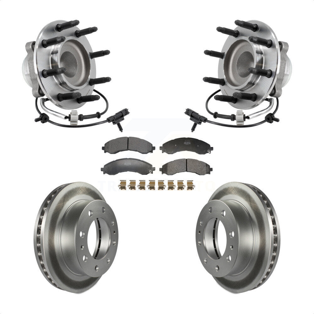 Kit de plaquettes de Rotor de frein, manteau de roulement de moyeu avant, pour GMC Savana 2500 Chevrolet Expres