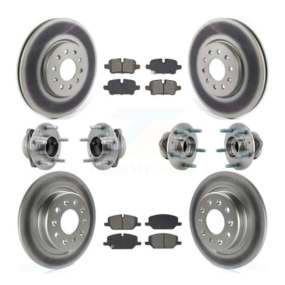 Kit de plaquettes de Rotor de frein, roulement de moyeu avant et arrière (10 pièces) pour Chevrolet Equinox GM