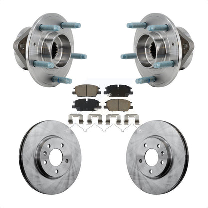 Kit de plaquettes de Rotor de frein, ensemble de roulements de moyeu avant, pour Chevrolet Equinox GMC Terrai
