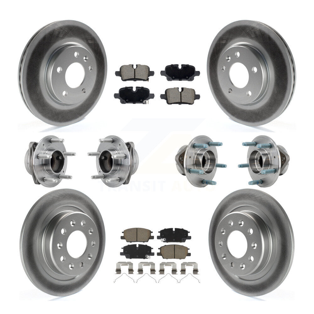 Kit de plaquettes de Rotor de frein, roulement de moyeu avant et arrière (10 pièces) pour Chevrolet Equinox GM