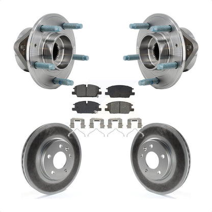 Kit de Rotor et de plaquettes de frein revêtus de roulement de moyeu avant, pour Chevrolet Equinox GMC Terrai