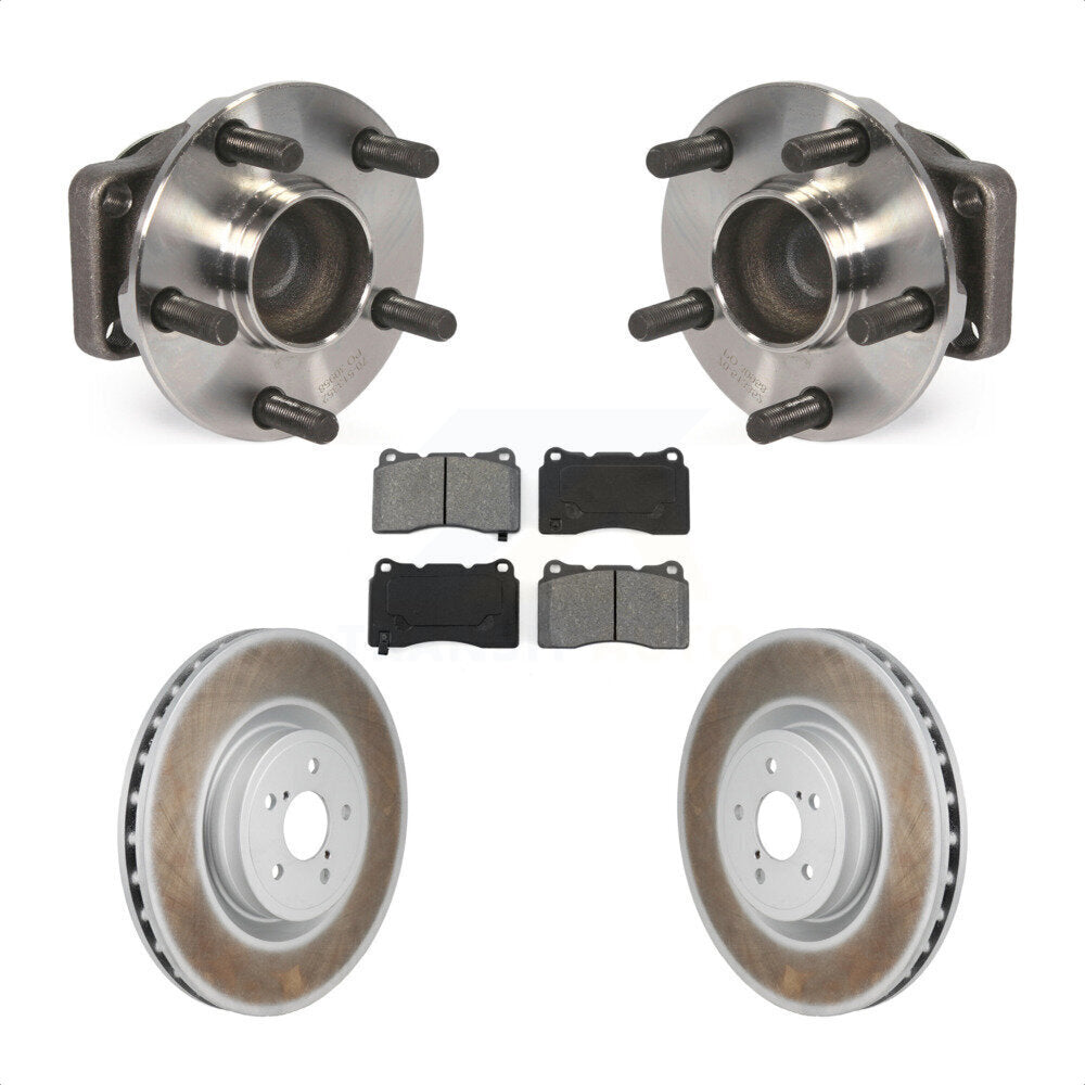 Ensemble de roulement de moyeu avant, Rotor de frein et Kit de plaquettes pour Subaru BRZ Toyota 8