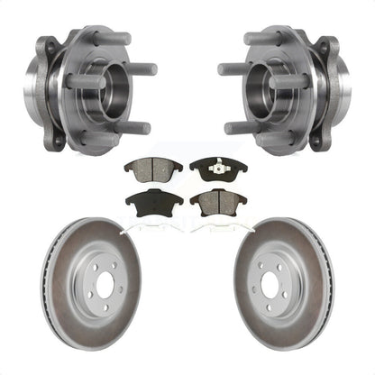 Kit de plaquettes de Rotor de frein à disque enduit de roulement de moyeu avant pour Lincoln MKZ 2017 2020 – 2.0