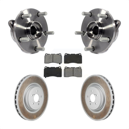 Kit de rotor de frein et de plaquettes avec roulement de moyeu avant, pour Subaru Impreza WRX ST 2004