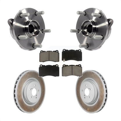 Kit de rotor de frein et de plaquettes avec roulement de moyeu avant, pour Subaru Impreza WRX ST 2004