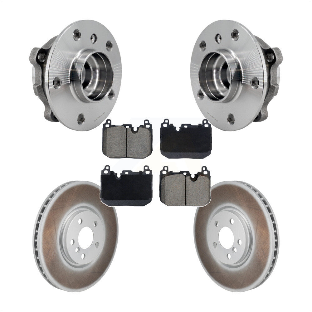 Kit de plaquettes de Rotor de frein revêtues de roulement de moyeu avant, pour Mini Cooper Countryman Clubma