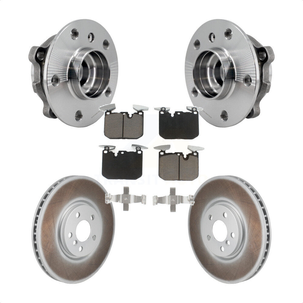 Kit de rotor et de plaquettes de frein revêtus de roulement de moyeu avant, pour Mini Cooper John Works