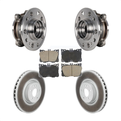 Kit de plaquettes de Rotor de frein, roulement de moyeu avant, pour Mercedes-Benz C43 AMG GLC43 E45