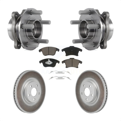 Kit de plaquettes de Rotor de frein à disque enduit de roulement de moyeu avant pour Lincoln MKZ 2017 2020 – 2.0