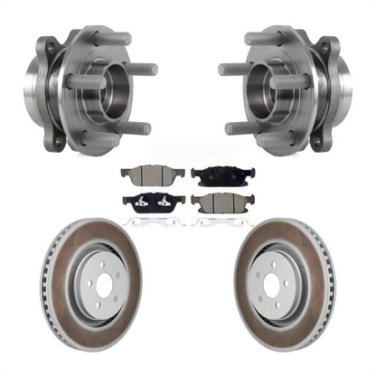Kit de plaquettes de Rotor de frein, ensemble de roulements de moyeu avant, pour Ford Edge 2020 – 2024, 2.7