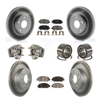 Kit de plaquettes de rotor de frein, roulement de moyeu avant et arrière (10 pièces) pour Honda HR-V AW 16-22