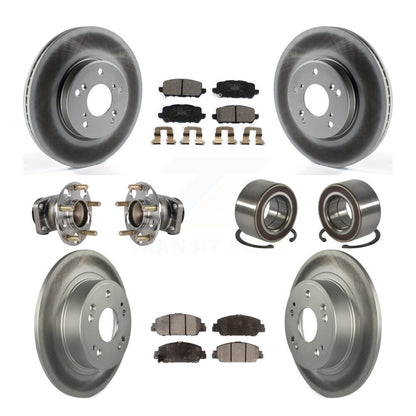 Kit de plaquettes de rotor de frein, roulement de moyeu avant et arrière (10 pièces) pour Honda HR-V FW 16-22