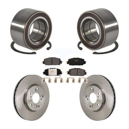 Kit de rotors et plaquettes de frein à disque de roulement de roue avant pour Honda Clarity 2017 – 2021