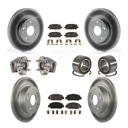 Kit de plaquettes de rotor de frein, roulement de moyeu avant et arrière (10 pièces) pour Honda HR-V AW 16-22