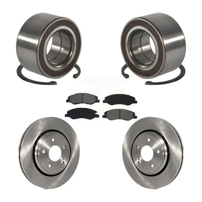 Kit de rotors et plaquettes de frein à disque de roulement de roue avant pour Honda Odyssey 2018 – 2023