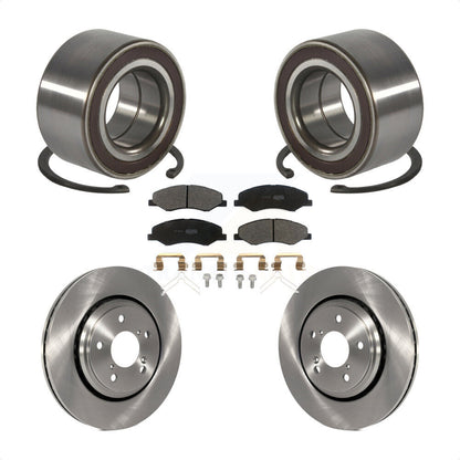 Kit de rotors et plaquettes de frein à disque de roulement de roue avant pour Honda Odyssey 2018 – 2023