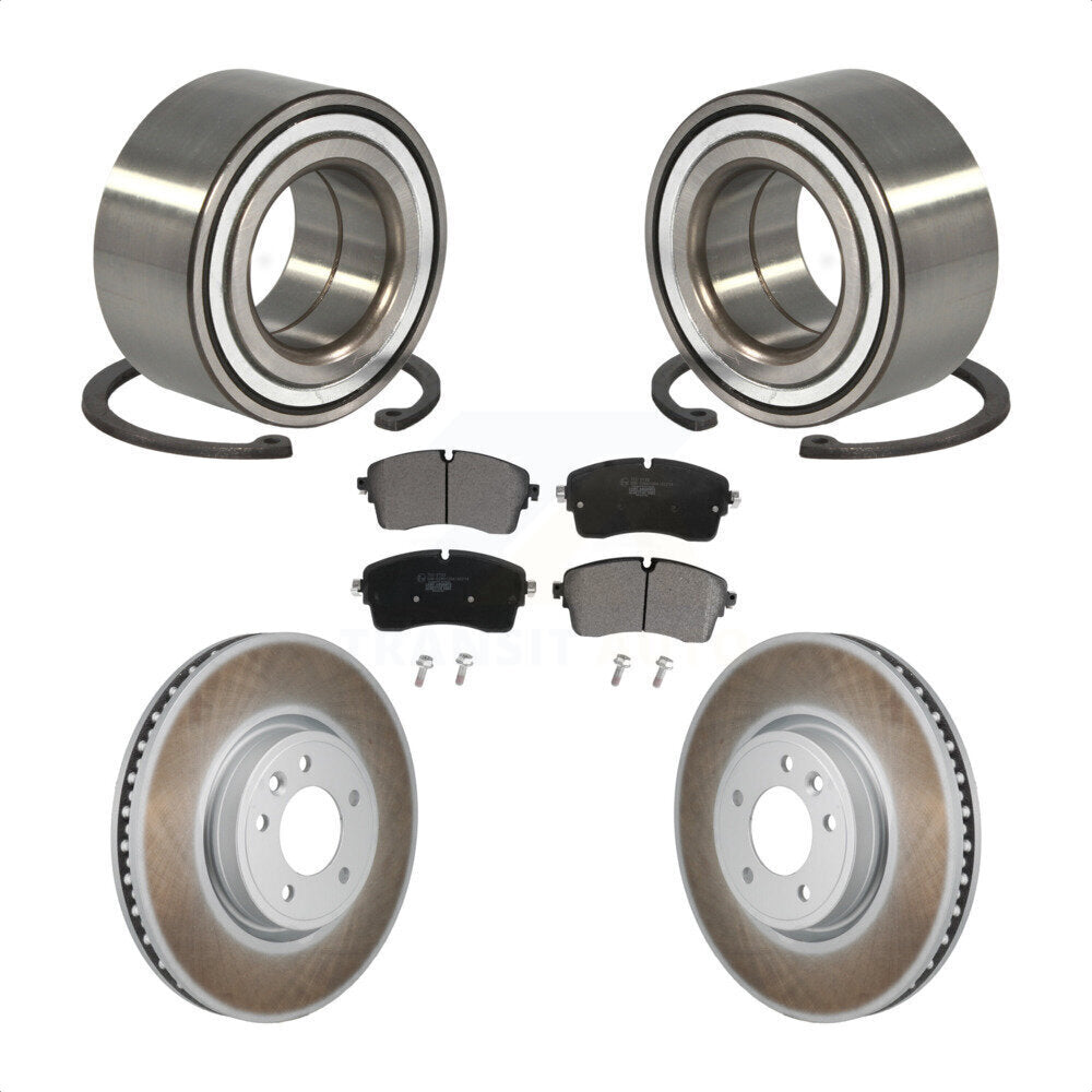 Kit de Rotor et plaquettes de frein revêtus de roulement de roue avant, pour Land Rover Discovery Rang
