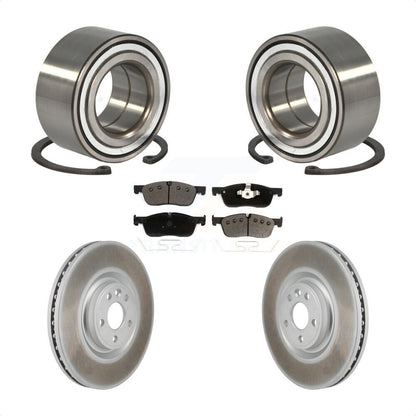 Kit de Rotor et plaquettes de frein revêtus de roulement de roue avant, pour Land Rover Discovery Spor