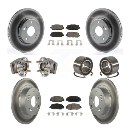 Kit de plaquettes de rotor de frein, roulement de moyeu avant et arrière (10 pièces) pour Honda HR-V AW 16-22