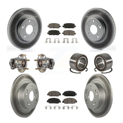 Kit de plaquettes de rotor de frein, roulement de moyeu avant et arrière (10 pièces) pour Honda HR-V FW 16-22