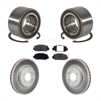 Kit de plaquettes de Rotor de frein à disque revêtues de roulement de roue avant, pour Honda Clarit 2017 – 2021