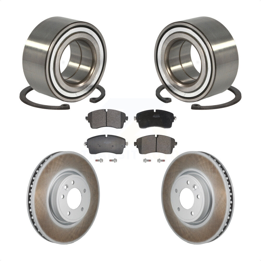 Kit de Rotor et plaquettes de frein revêtus de roulement de roue avant, pour Land Rover Discovery Rang