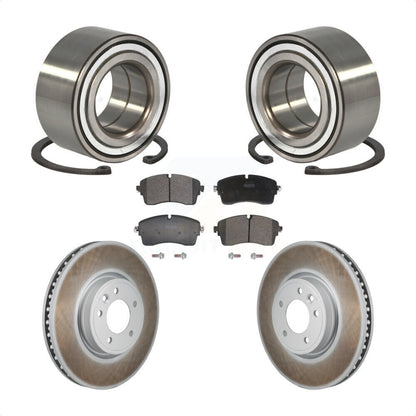 Kit de Rotor et plaquettes de frein revêtus de roulement de roue avant, pour Land Rover Discovery Rang