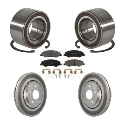 Kit de plaquettes de Rotor de frein à disque enduit de roulement de roue avant pour Honda Odysse 2018 – 2023