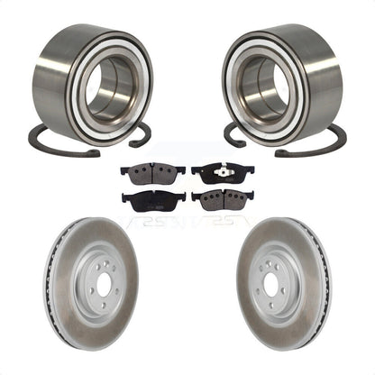 Kit de Rotor et plaquettes de frein revêtus de roulement de roue avant, pour Land Rover Discovery Spor