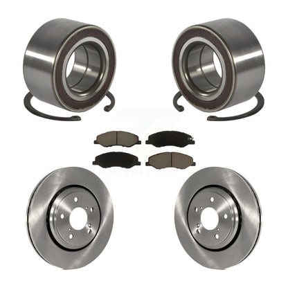 Kit de rotors et plaquettes de frein à disque de roulement de roue avant pour Honda Odyssey 2018 – 2023