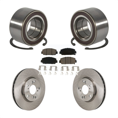 Kit de rotors et plaquettes de frein à disque de roulement de roue avant pour Honda Clarity 2017 – 2021