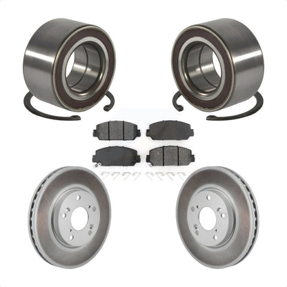 Kit de plaquettes de Rotor de frein à disque revêtues de roulement de roue avant, pour Honda Clarit 2017 – 2021