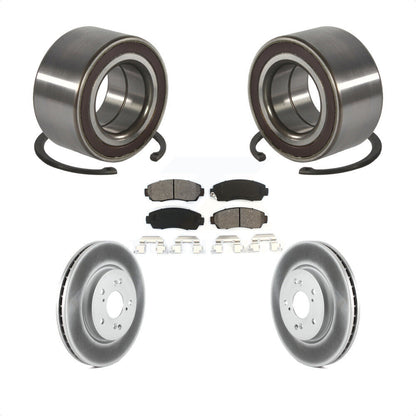 Kit de Rotor et de plaquettes de frein à disque revêtu de roulement de roue avant, pour Honda CR-V Acura RD
