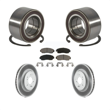 Kit de Rotor et de plaquettes de frein à disque revêtu de roulement de roue avant, pour Honda CR-V Acura RD