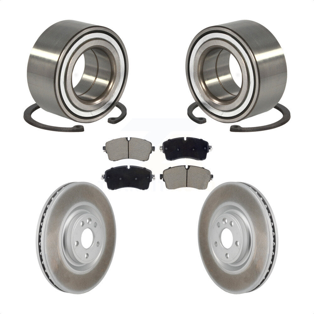 Kit de plaquettes de Rotor de frein, manteau de roulement de roue avant, pour Land Rover Range Evoque Jagua