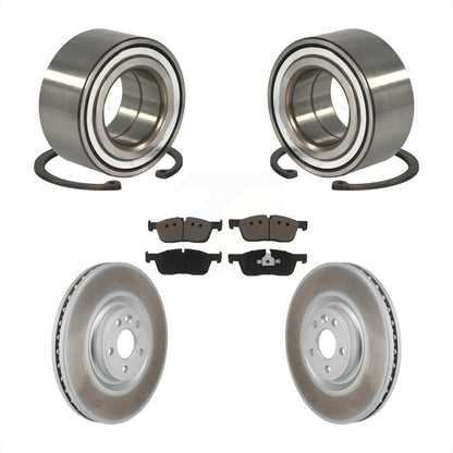 Kit de Rotor et plaquettes de frein revêtus de roulement de roue avant, pour Land Rover Discovery Spor