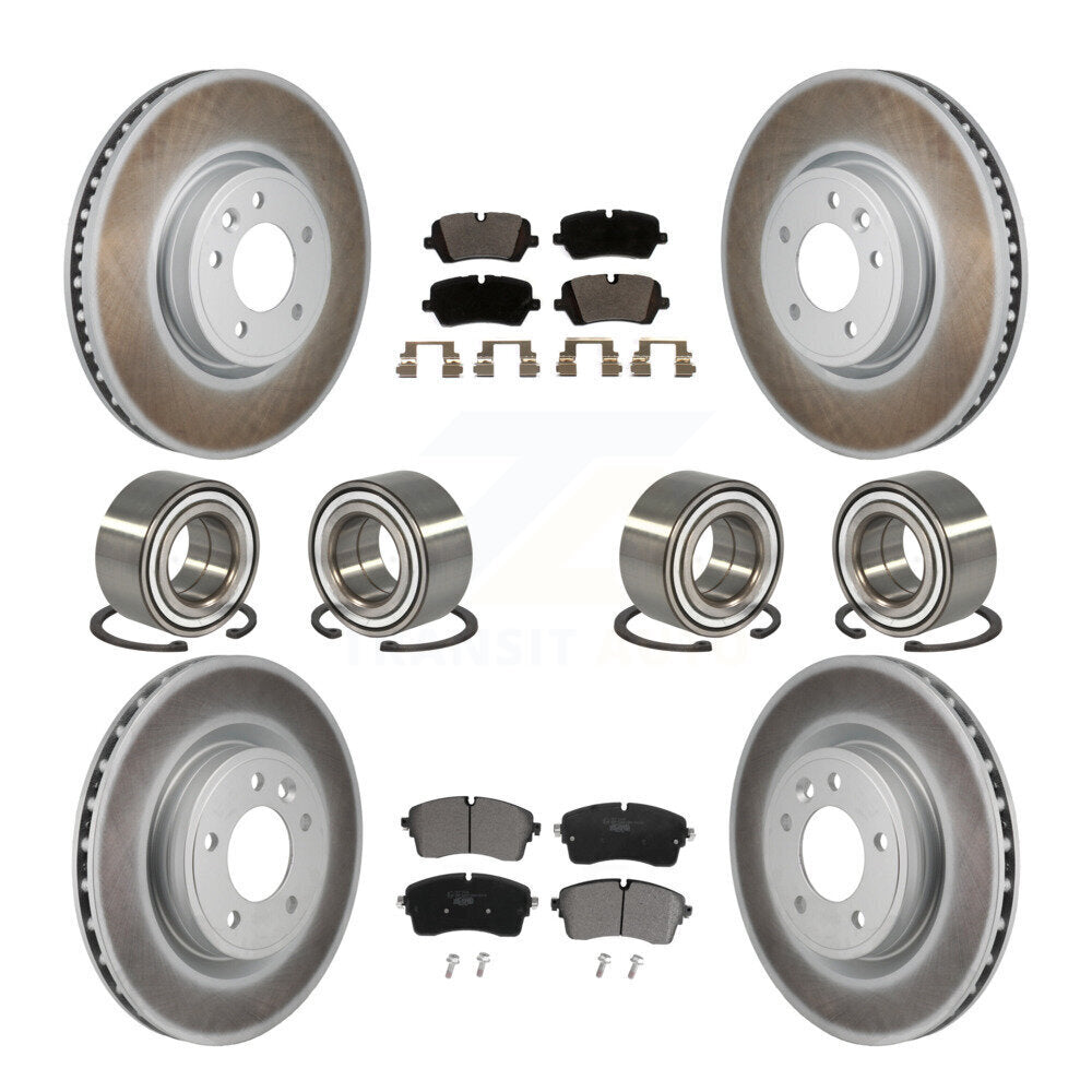 Kit de rotors et plaquettes de frein à roulement avant et arrière (10 pièces) pour Land Rover Discover