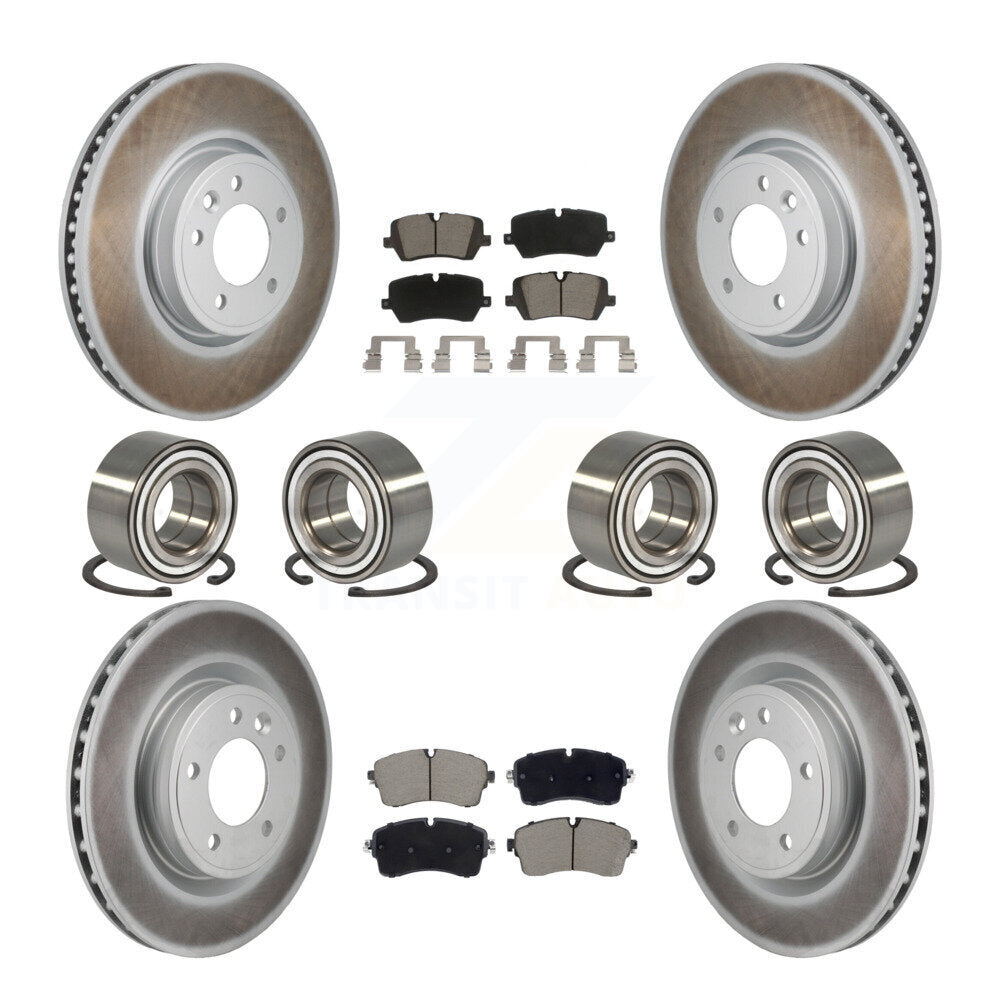 Kit de rotors et plaquettes de frein à roulement avant et arrière (10 pièces) pour Land Rover Discover