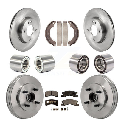 Kit de patins de Rotor de frein à disque, roulement avant et arrière (10 pièces) pour Mitsubishi Mirage G