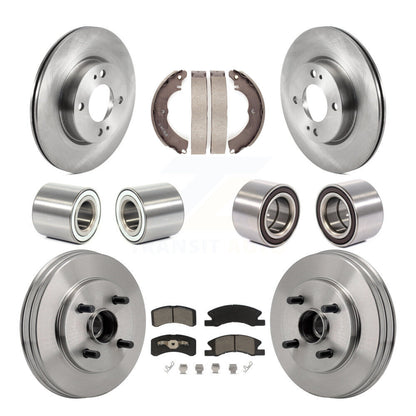 Kit de patins de Rotor de frein à disque, roulement avant et arrière (10 pièces) pour Mitsubishi Mirage G